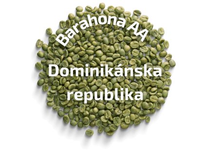 Zelená káva Dominikánska republika Barahona AA, 1 kg