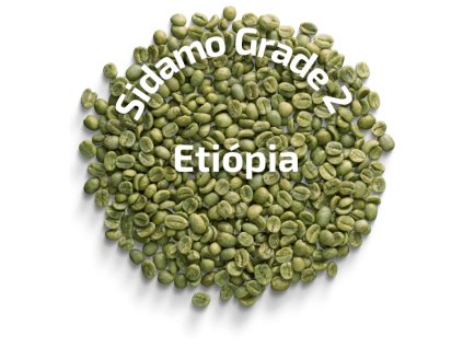 Zelená káva Etiópia Sidamo Gr.2, 1 kg