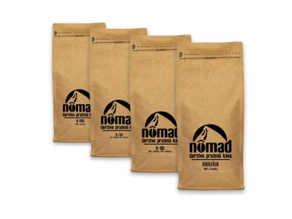 Degustačný set kávy pre firmy 4 x 1kg