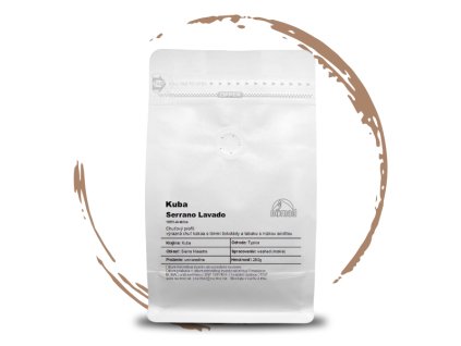 Zrnková káva Kuba Serrano Lavado