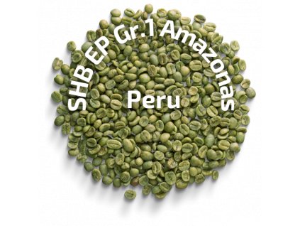 Zelená káva Peru SHB EP Gr.1 Amazonas, 1 kg