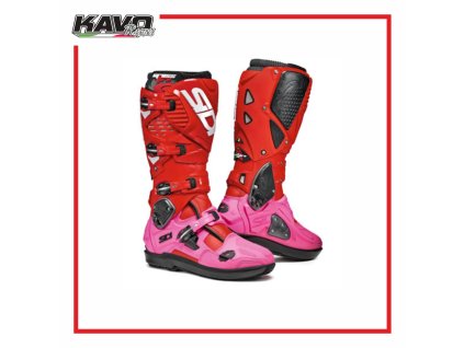 SIDI boty CROSSFIRE 3 SRS red/pink