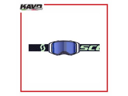 SCOTT brýle PROSPECT AMPLIFIER dark purple/mint blue chrome works