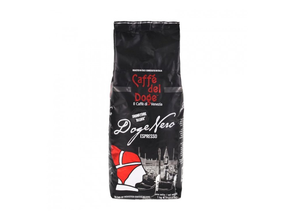 Caffé del Doge Nero - 1 kg, zrnková káva