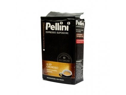 Pellini Superiore n°20 Cremoso - 250g, mletá káva