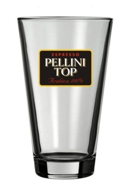 Sklenice Pellini TOP latte Gold line