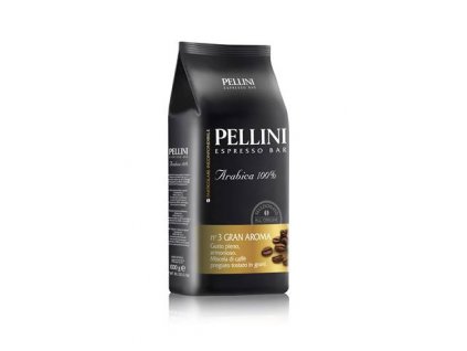 Pellini Gran Aroma N. 3 - 1kg, zrnková káva