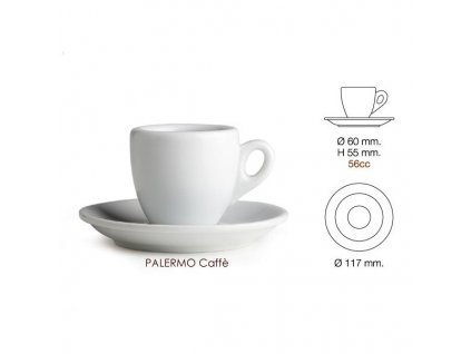 Šálek Nuova point Palermo espresso