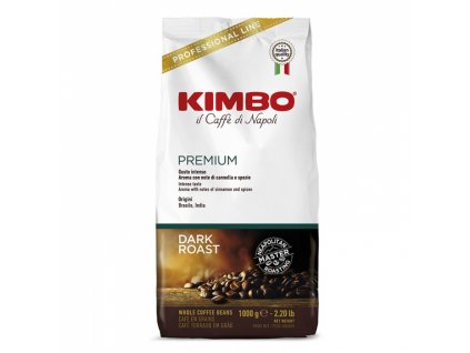 Kimbo Premium - 1kg, zrnková káva