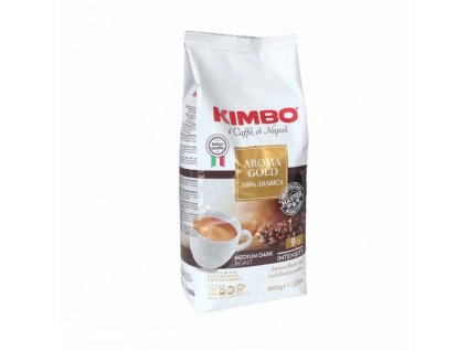 Kimbo Aroma Gold 100% Arabica - 1kg, zrnková káva