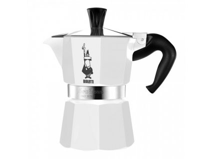 BIALETTI Moka Express 1 porce - bíla, hliník