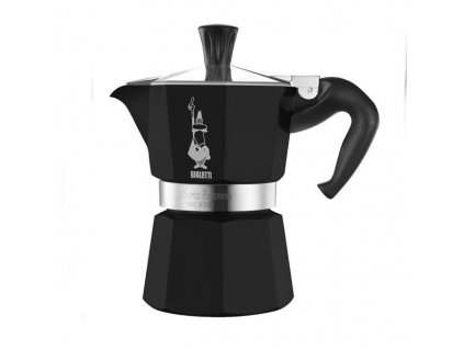 BIALETTI Moka Express 3 porce - černá, hliník