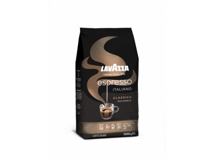 Lavazza Espresso Italiano Classico - 1kg, zrnková káva