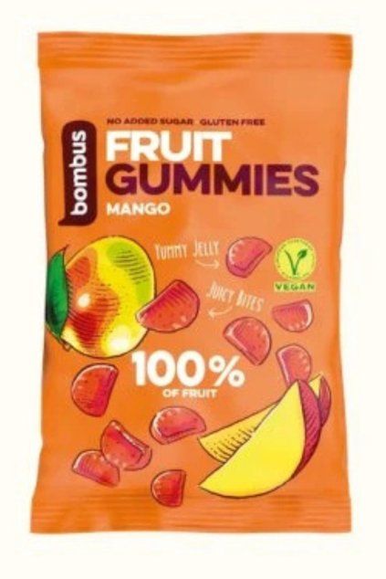 Ovocné bonbónky FRUIT ENERGY mango gummies