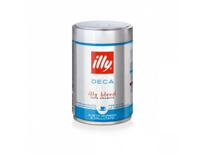 Illy Decaffeinato - 250g, mletá káva