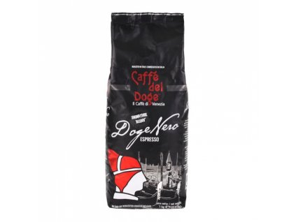 Caffé del Doge Nero - 1 kg, zrnková káva