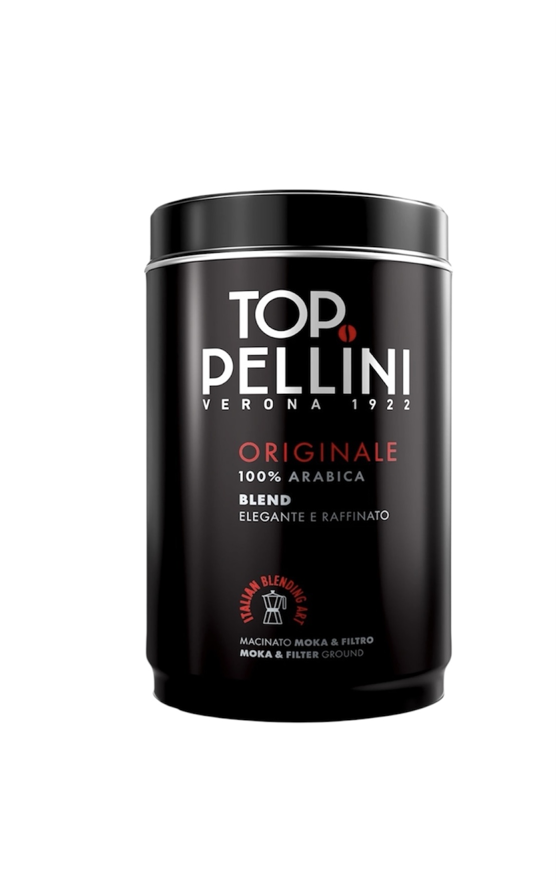 Pellini TOP 100% Arabica - 250g, mletá doza