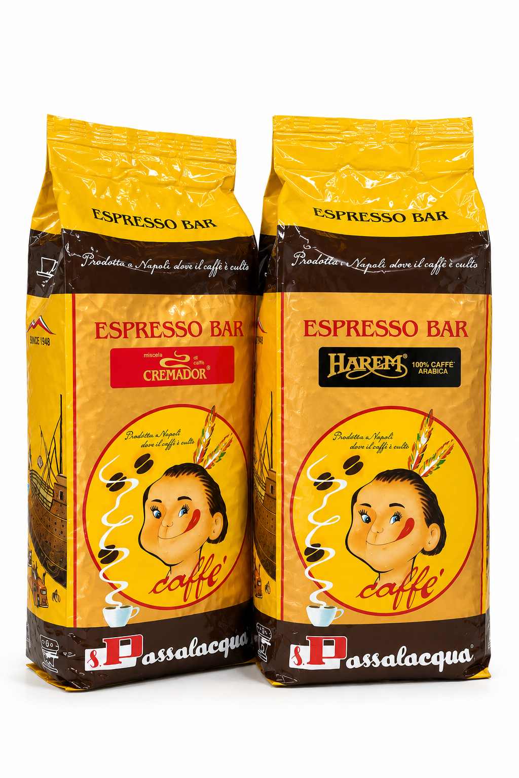 Passalacqua TOP sada - 2x1kg, zrnková káva