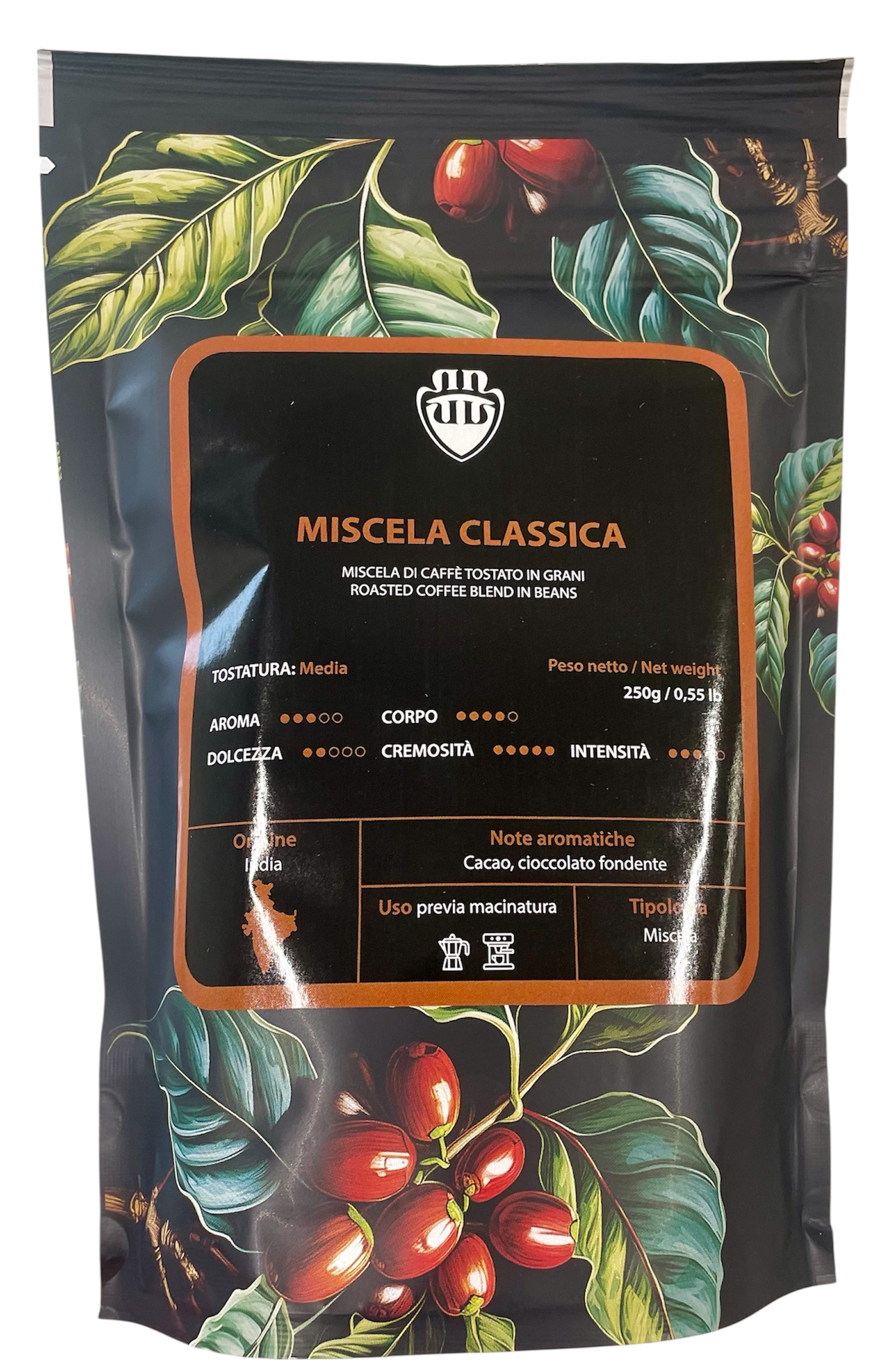 Nannini Caffé Classica - 250g, zrnková káva