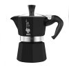 BIALETTI Moka Express 3 porce - černá, hliník