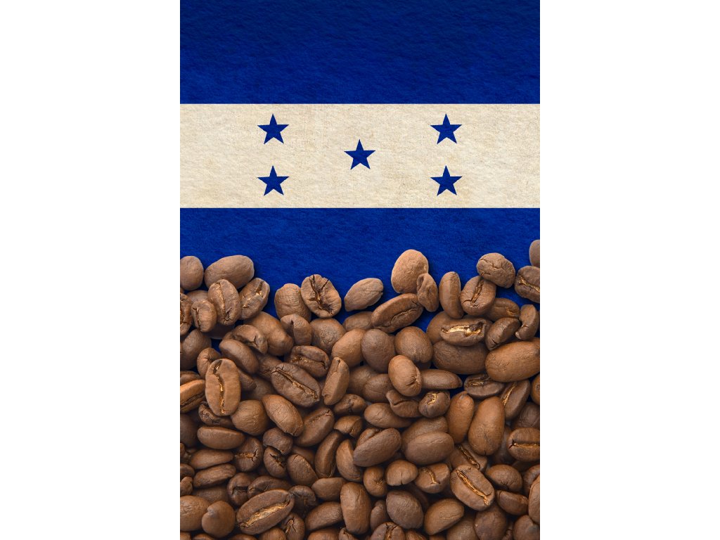 Čerstvě pražená zrnková káva z Hondurasu