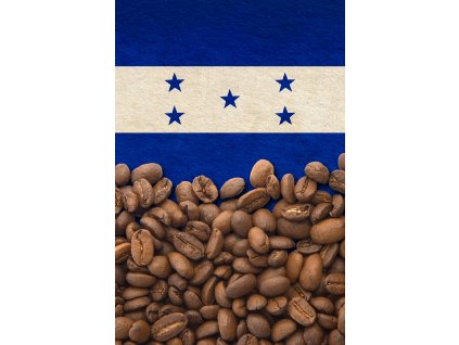 Čerstvě pražená zrnková káva z Hondurasu