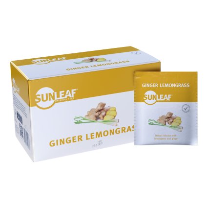 SUNLEAF - Zázvor a citronová tráva - 25x1,5g