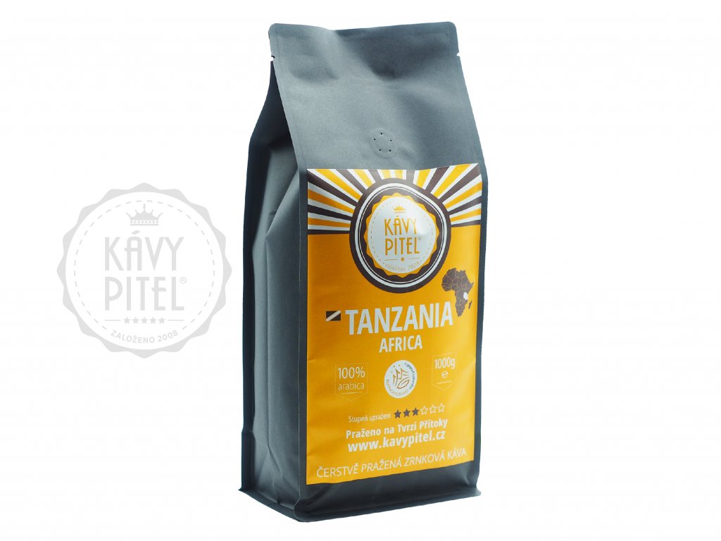 tanzanijska zrnkova kava tanzanie kavy pitel 1000g f2