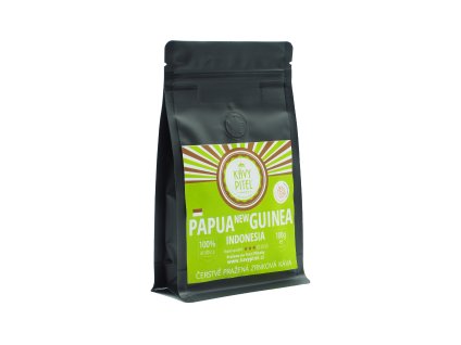 papuanska zrnkova kava papua nova guinea kavy pitel 100g f1