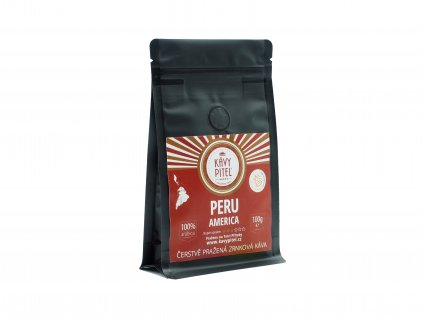 peruanska zrnkova kava peru kavy pitel 100g f1