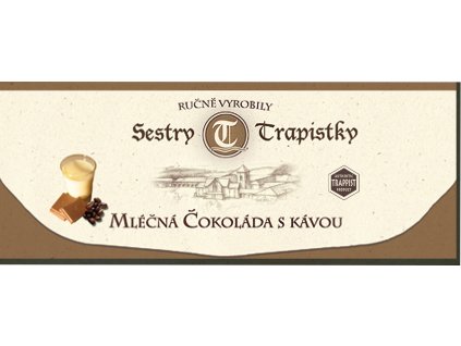 Mlecna s kavou cokolada trapistky kava kavy pitel