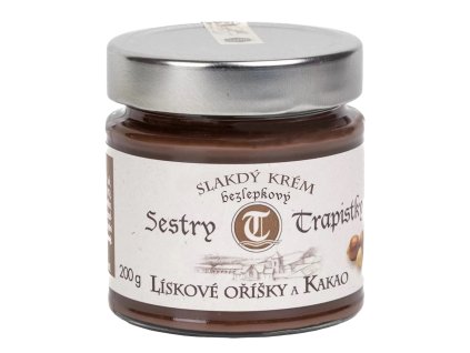 klasterni krem liskove orisky a kakao sestry trapistky kavy pitel kutna hora