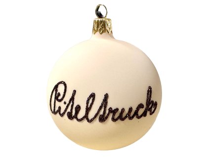 vanocni ozdoba piteltruck kremova kava kavy pitel f1