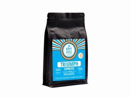 triumph zrnkova kava smes blend kavy pitel 250g f1