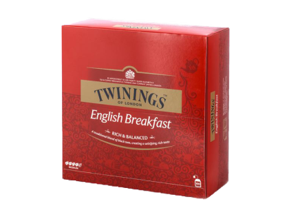 twinings english breakfast kavy pitel 100x2g