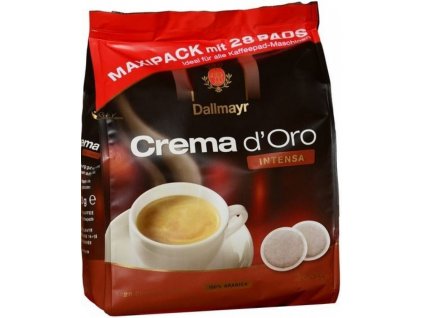 Dallmayr Crema d Oro Intensa 28 ks Senseo pody kompatibilni kavy pitel kutna hora
