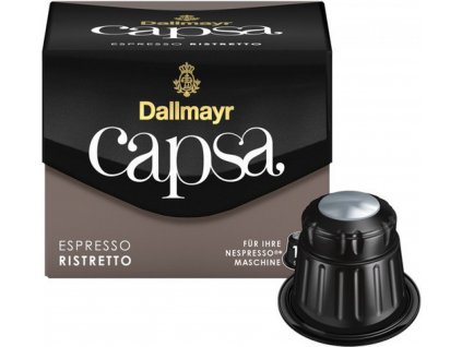 dallmayr capsa hneda espresso ristretto 10ks nespresso kompatibilni nestlee 12