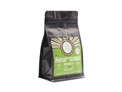papuanska zrnkova kava papua new guinea kavy pitel 150g f1