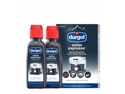 Durgol swiss espresso odvapneni decalcifikace kava kavy pitel