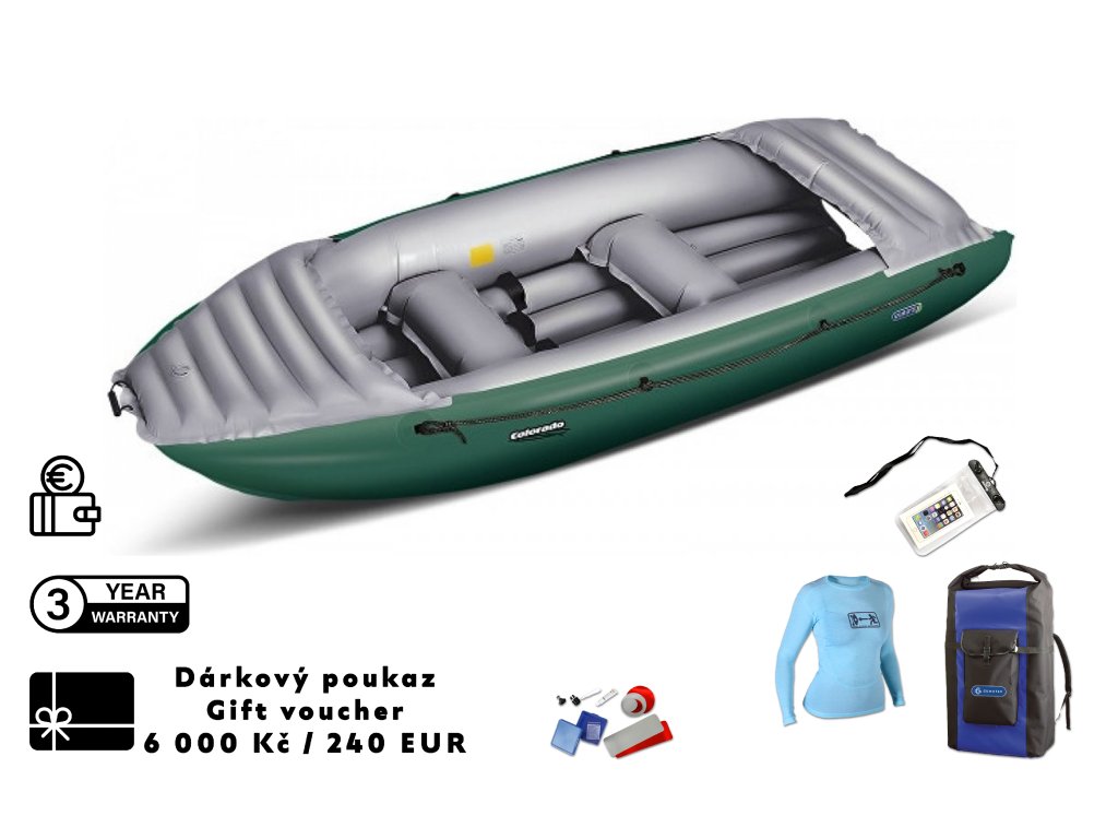 Raft Colorado 360 with a voucher for 6 000 CZK (240 EUR)