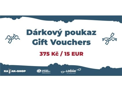 Darčekový poukaz 375 / 15 EUR