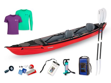 Gumotex inflatable kayak Seashine SET - 1