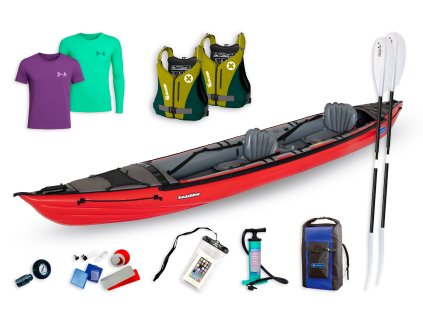 Gumotex nafukovací kajak Seashine SET - 2