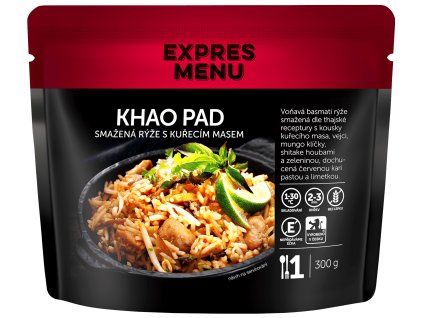 EXPRESS-MENÜ Khao Pad – gebratener Reis mit Hühnchen