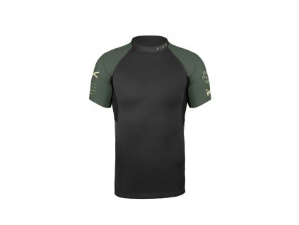 Hiko SYMBIO e. S/S Top (Barva oliva, Velikost XS)