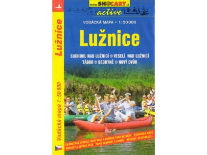 Water map of the Lužnice River