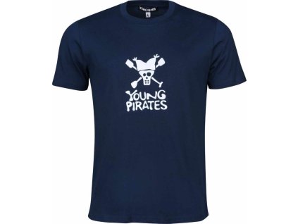 Triko Young Pirates SKULL TSHIRT (Barva modrá, Velikost S)