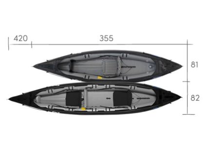 Gumotex inflatable kayak Rush 1