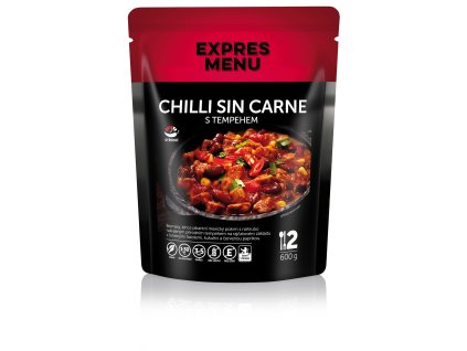 EXPRESS MENU CHILLI SIN CARNE WITH TEMPEH