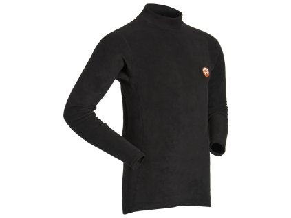 IR Men's Long Sleeve Thick Skin Top (Velikost S, Barva černá)